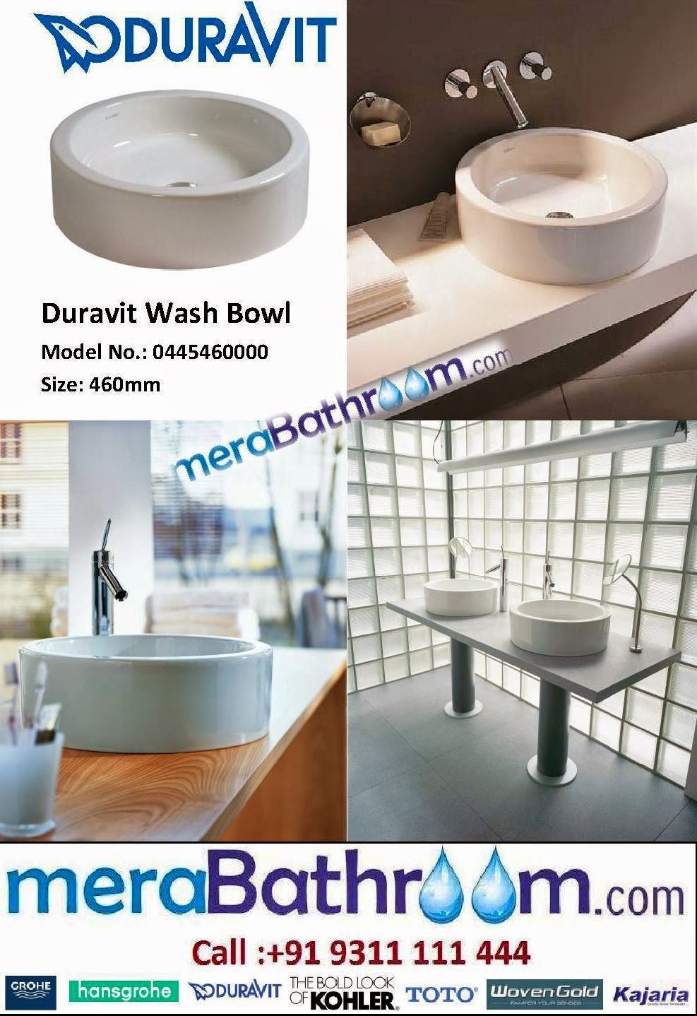  Duravit Starck 1 Wash Bowl- 0445460000