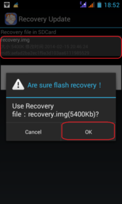 Flash cwm recovery on Cellular A102