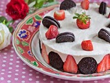 Tarta de Oreo y Fresones