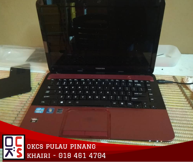 SOLVED : KEDAI REPAIR LAPTOP BAYAN BARU | MASALAH KEYBOARD LAPTOP TOSHIBA SATELLITE L840