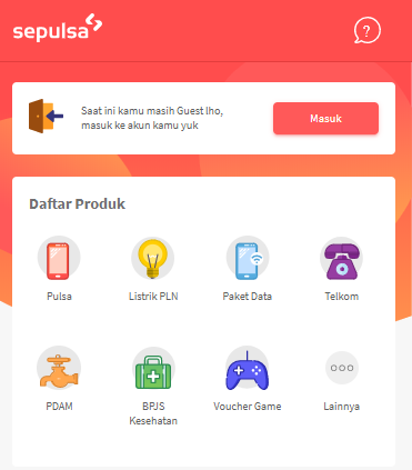 Jual pulsa online murah all operator di Sepulsa, aktif 24 jam