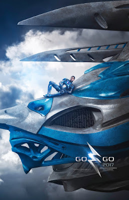 POWER RANGERS Zord Teaser Poster, Blue Ranger