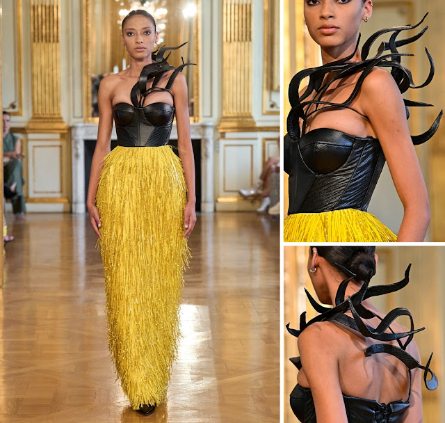 Défilé robe Haute Couture Paris Fashion Week Stefan Djokovich