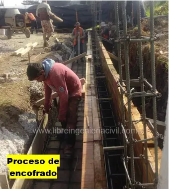 proceso de construccion de zapatas corridas