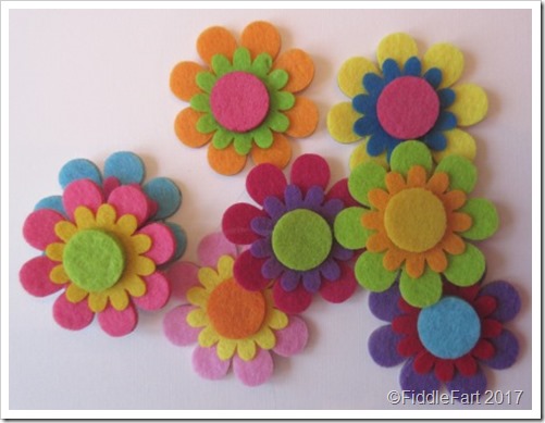 The Works Felt Flowers