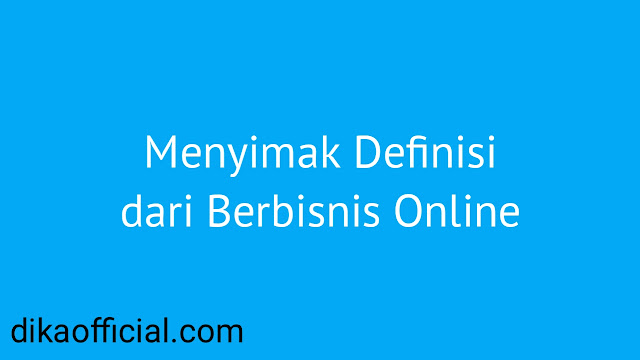 Berbisnis Online