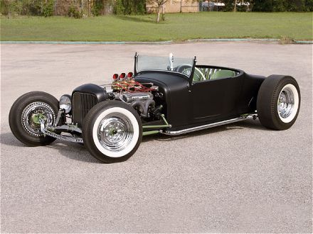 Hot rod roadster picture 4