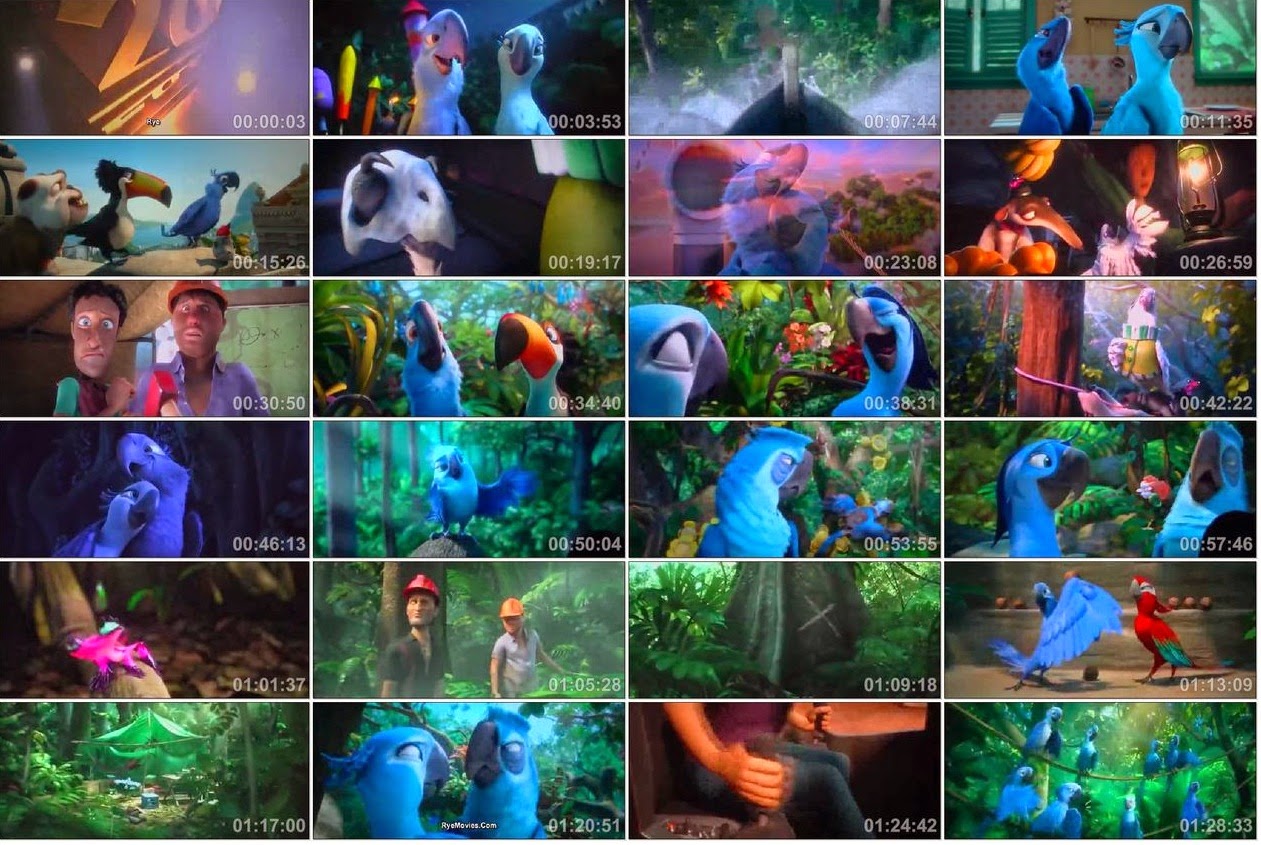 Rio 2 (2014) BluRay 720p 625MB Subtitle Indonesia 