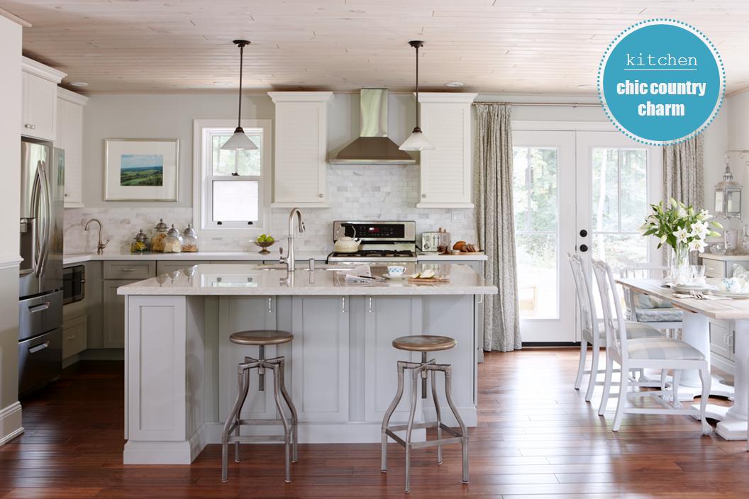 Cottage Cabinets Kitchen