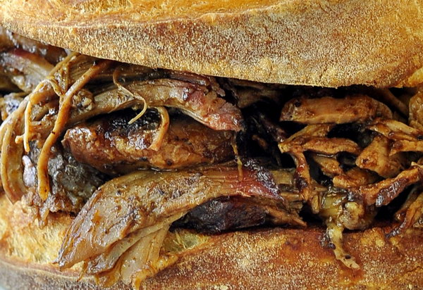 Blueberry Barbeque Pulled Pork