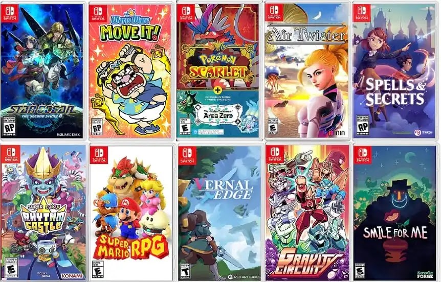 Top 10 Nintendo Switch Games, Top 10 Week 2018 keeps rollin…