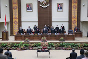 DPRD Sulut Gelar Rapat Paripurna Penyerahan Hasil LHP LKPD Tahun 2021