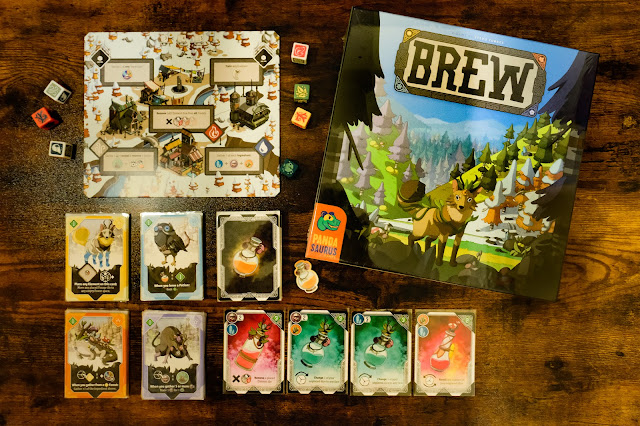 brew board game 釀藥森林