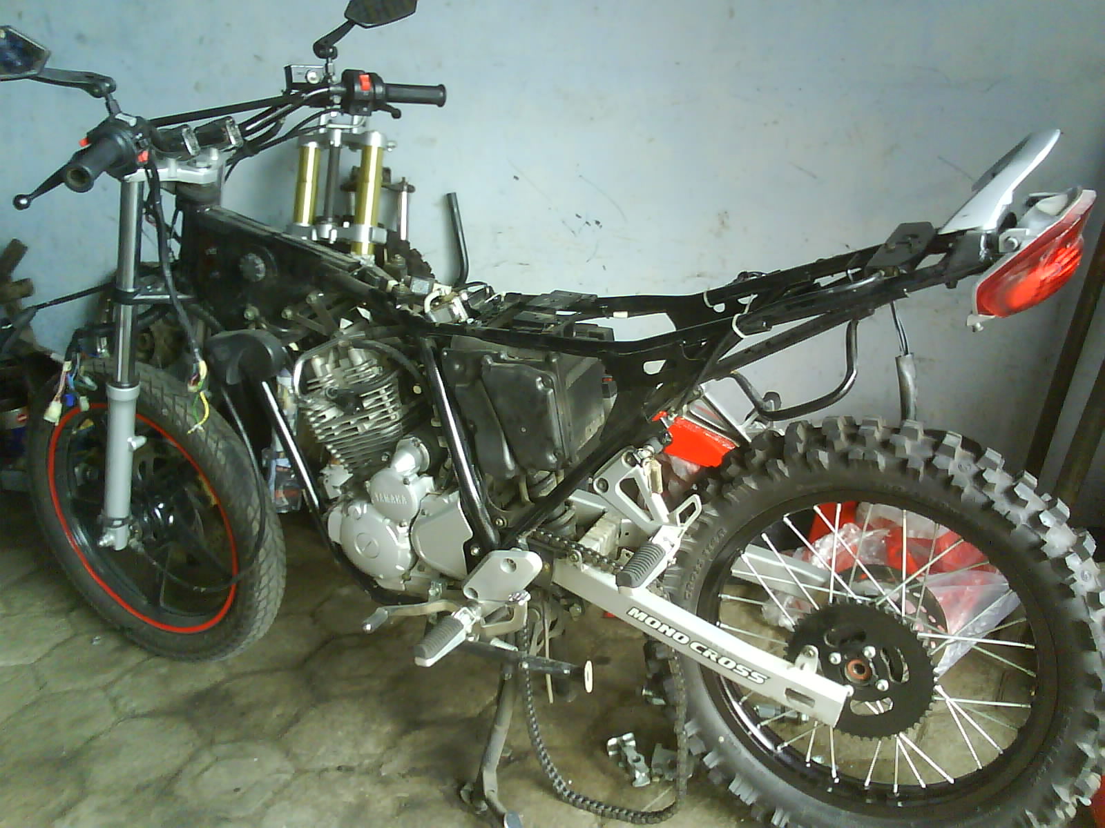 Yamaha Scorpio Z Modif Trail Foto Modifikasi Motor Terbaru