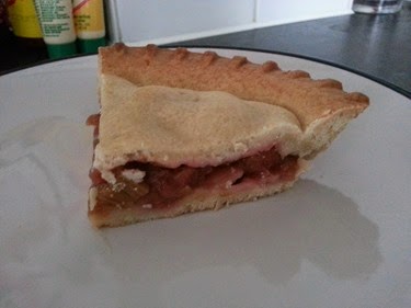 rhubarb pie