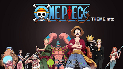 Kumpulan One Piece Miui Theme mtz untuk Xiaomi Paling Lengkap Support Miui 6, Miui 7, Miui 8
