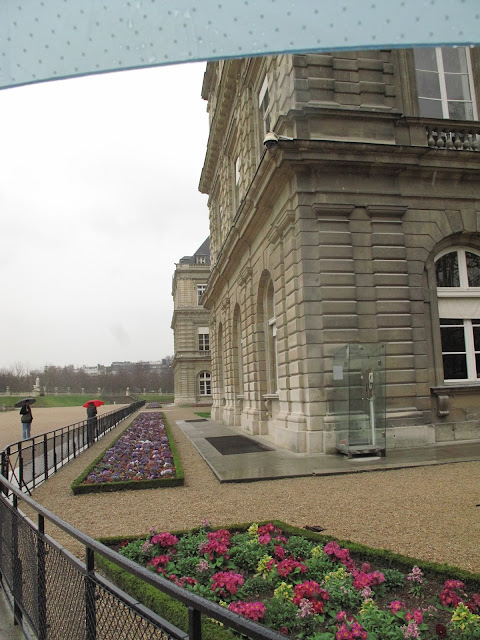 The Palais du Luxembourg.