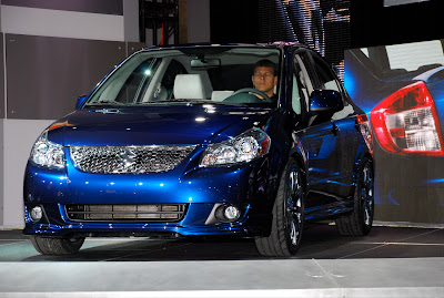 2008 Suzuki SX4 sedan at the New York Auto Show