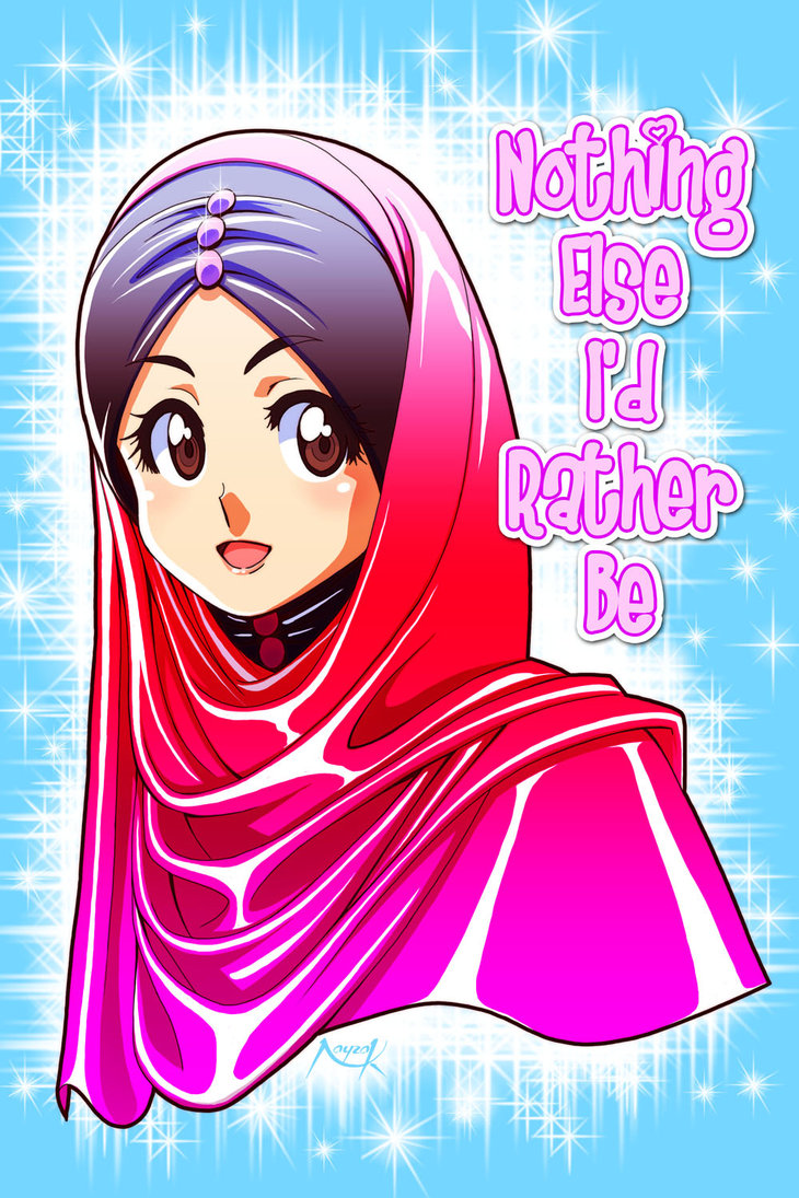 Gambar Kartun Muslimah Koleksi