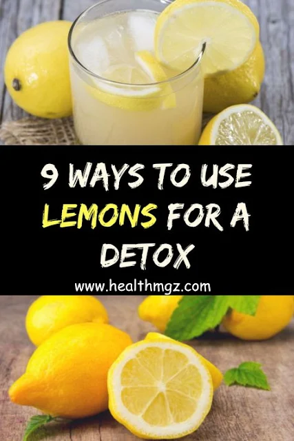 9 Ways To Use Lemons For A Detox