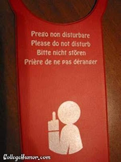 The 9 Funniest Hotel Do Not Disturb Signs