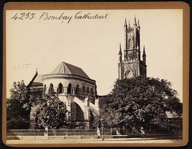 Ancient Indian Photos Bombay Mumbai City Photographs Bombay catredal central