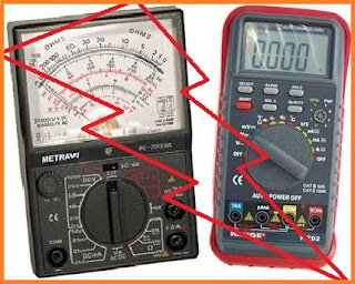 Cara Membaca dan Menggunakan Multimeter Analog dan Digital