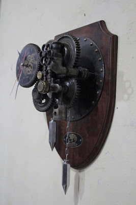 steampunk clock