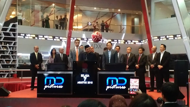 Studio Film MD Resmi Terdaftar Di Bursa Saham