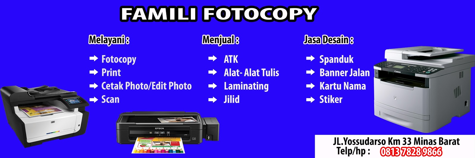  CONTOH SPANDUK FOTOCOPY TUTORIAL BERMANFAAT