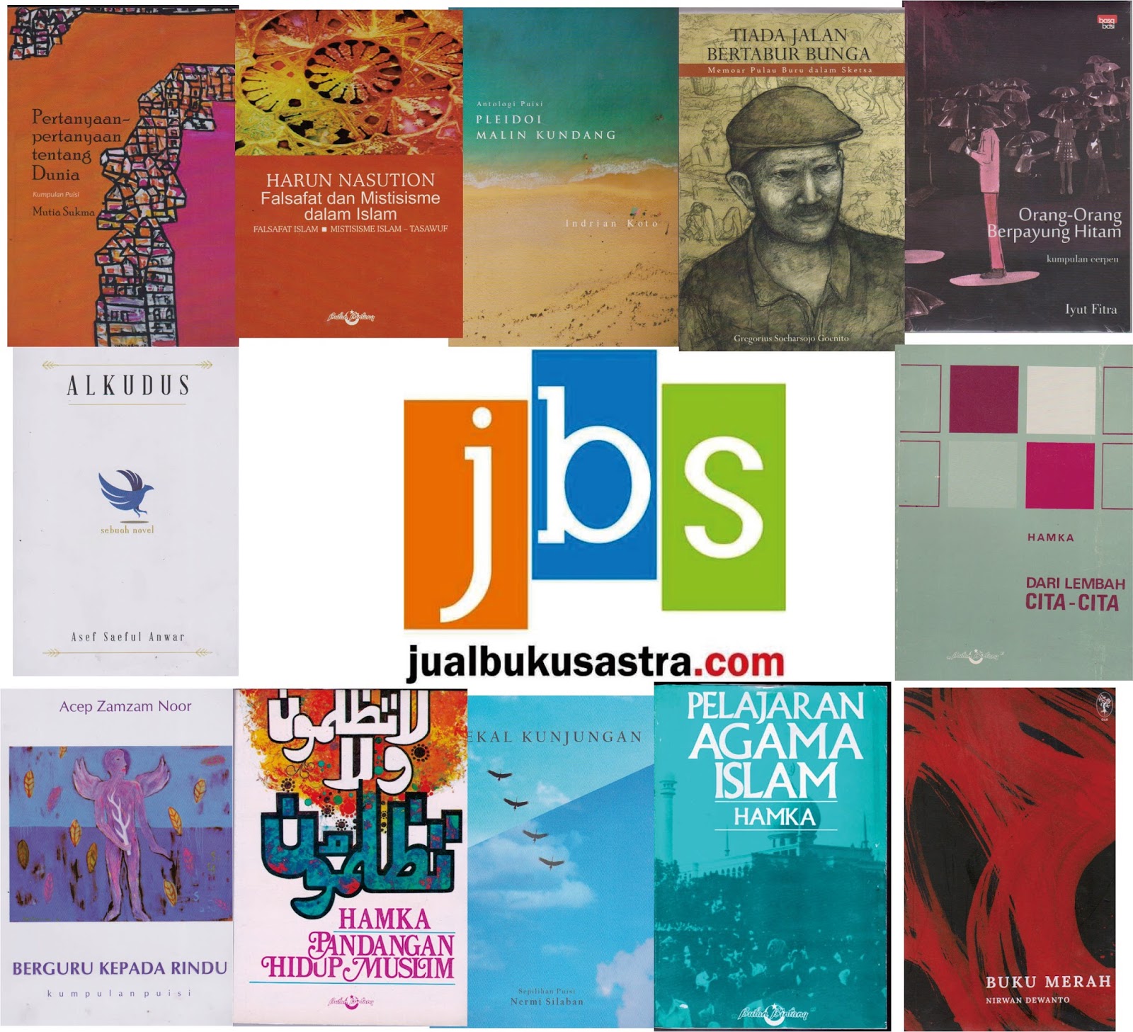 Jualan Buku Sastra Katalog Sastra Nonsastra Mei 2017