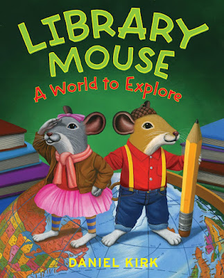 Library Mouse: World To Explore, part of children's book review list about mice