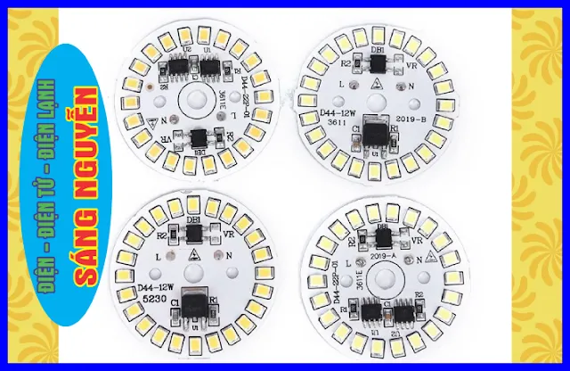 Chíp led lắp thay thế cho đèn âm trần 220VAC