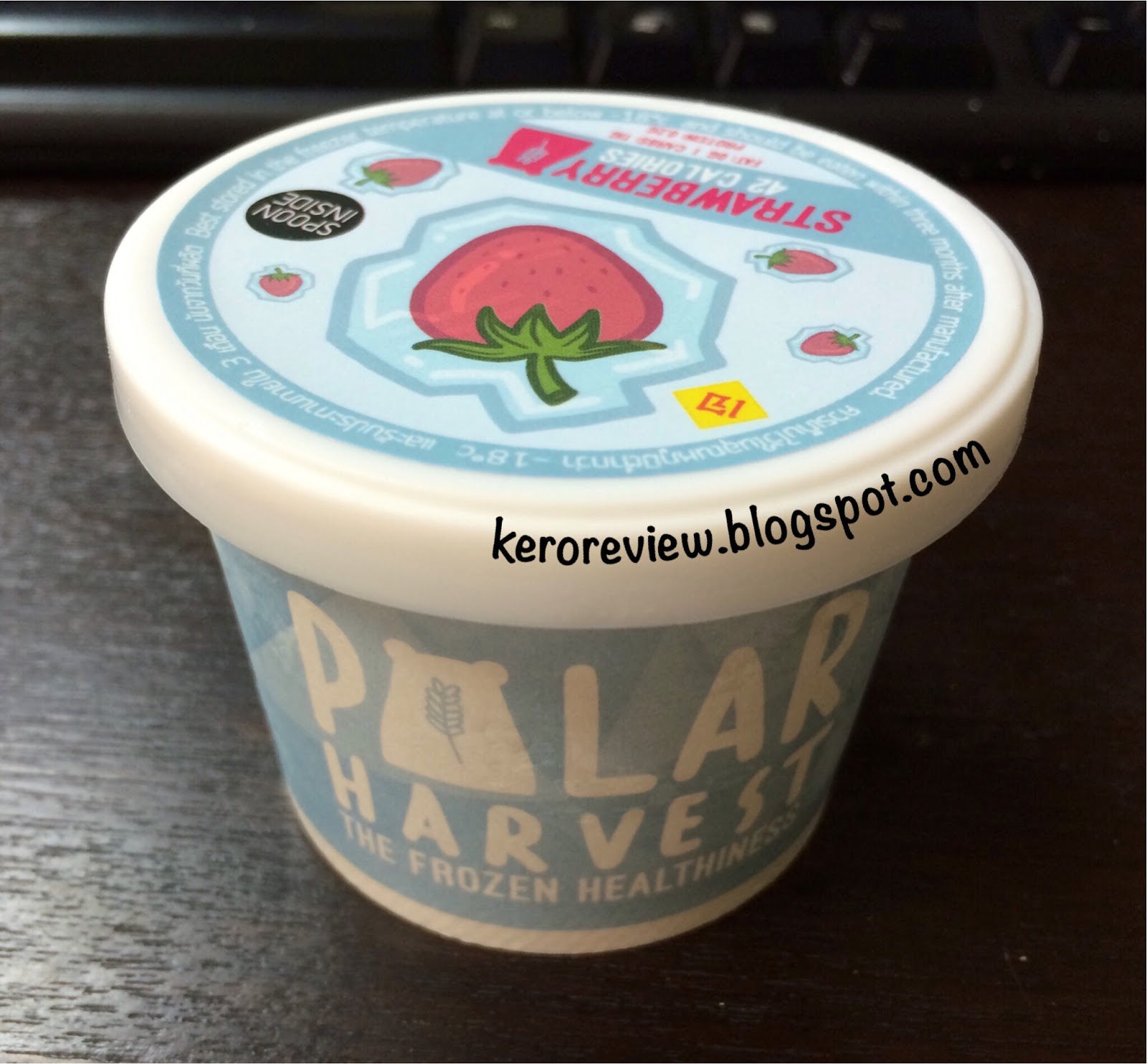 รีวิว ไอศกรีมของคนไทย โพล่า ฮาเวสท์ รสสตรอเบอร์รี่ (CR) Review Polar Harvest Strawberry Ice Cream from Thailand.