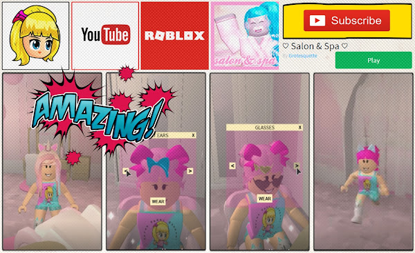 Chloe Tuber Roblox Salon Spa Gameplay Trying Out A New Game Call Salon Spa Got To Do My Hair Makeup Dress Up And Pamper Myself In Roblox World - my hair roblox
