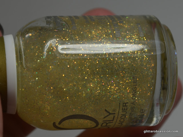 Orly Shining Star swatch, Orly Shining Star nail swatch