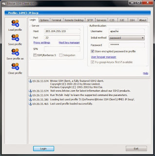 Download Software Bitvise SSH Client v4.06