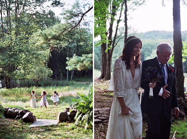 So it's no surprise I fell head over heels for this bohemian farm wedding I