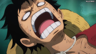 ワンピースアニメ 1041話 ルフィ Monkey D. Luffy | ONE PIECE Episode 1041