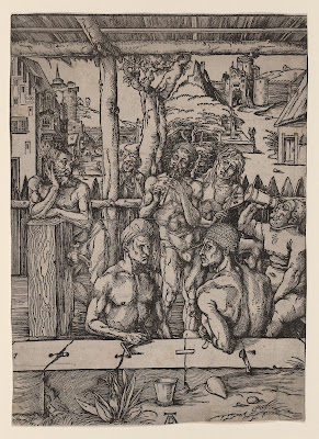 Albrecht Dürer - 'Das Mannerbad' (The Men's Bath)