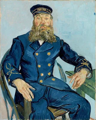 Portrait of the Postman Joseph Roulin (1841–1903), early August 1888, Museum of Fine Arts, Boston painting Vincent van Gogh