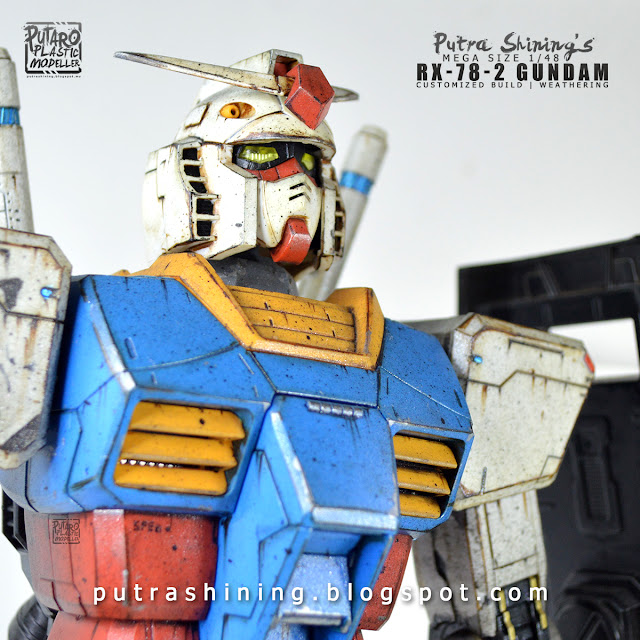 Putra Shining's RX-78-2 Gundam Mega Size 1/48 Custom Weather