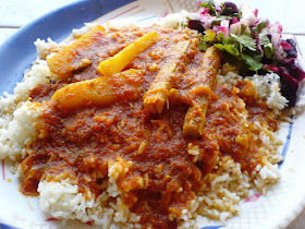 Parsi Ras Chawal Recipe(Spicy Tomato Gravy with Rice)