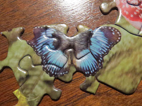 jigsaw puzzle blue butterfly
