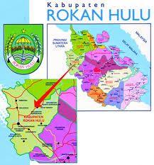 Peta Wilayah Kabupaten Rokan Hulu - Artikel Pendidikan