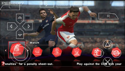 Download PES 2017 PPSSPP ISO By Army + Save Data Full Version