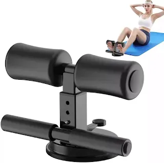 Sit-Up Bar With Foam Handle and Rubber Suction
