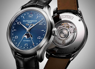 baume & mercier Clifton Complete Calendar - Moon Phase, Blue Dial