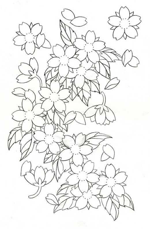 Cherry-Blossoms-Tattoo-Design