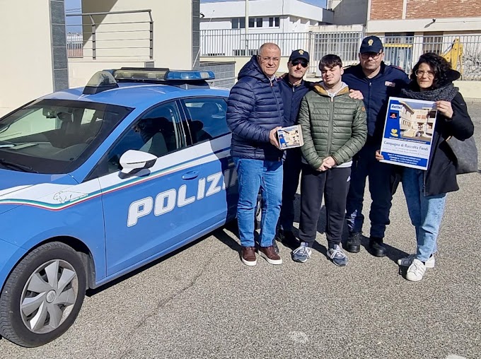  La Polizia di Stato di Matera sostiene l’ANFASS per la realizzazione di una pedana per persone con disabilità